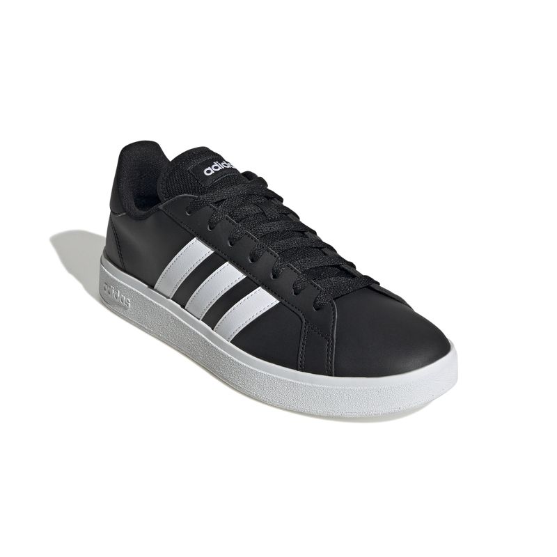 Tenis-adidas-para-hombre-Grand-Court-Base-2.0-para-moda-color-negro.-Par-Alineados