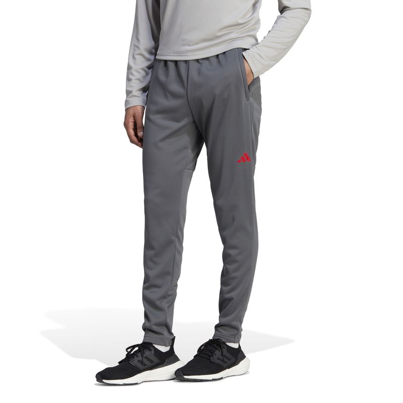 Pantalon adidas hombre gris sale