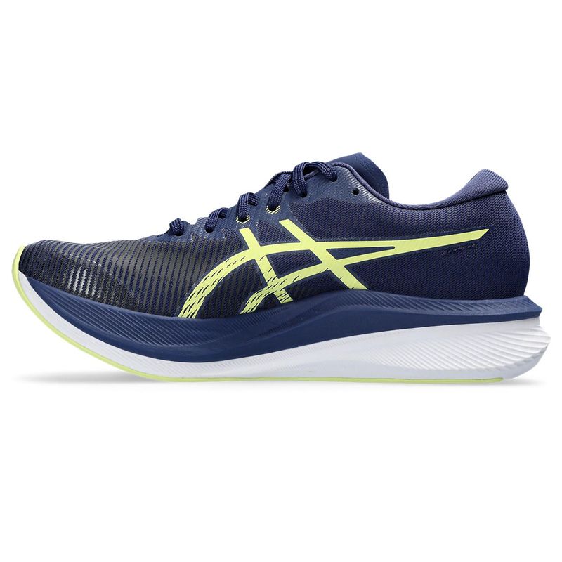 Tenis-asics-para-mujer-Magic-Speed-3-para-correr-color-azul.-Lateral-Externa-Izquierda