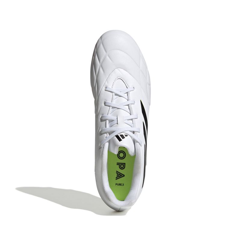 Guayos-adidas-para-hombre-Copa-Pure.3-Fg-para-futbol-color-blanco.-Capellada