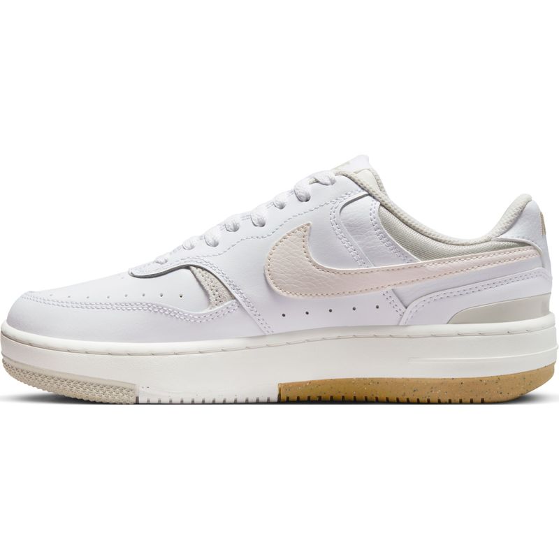 Tenis-nike-para-mujer-Gamma-Force-para-moda-color-blanco.-Lateral-Interna-Derecha