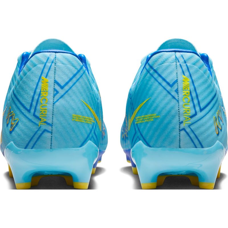 Guayos-nike-para-hombre-Zoom-Vapor-15-Academy-Km-Fg-Mg-para-futbol-color-azul.-Talon