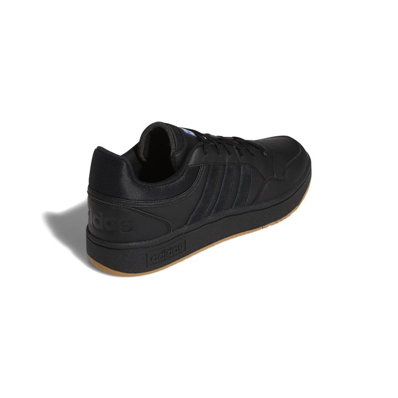 Tenis-adidas-para-hombre-Hoops-3.0-para-moda-color-negro.-Talon