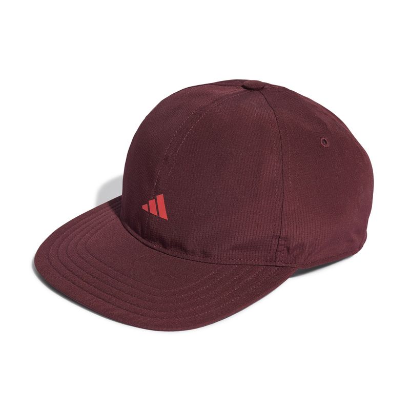 Gorra-adidas-para-hombre-Essent-Cap-A.R.-para-entrenamiento-color-rojo.-Frente-Sin-Modelo