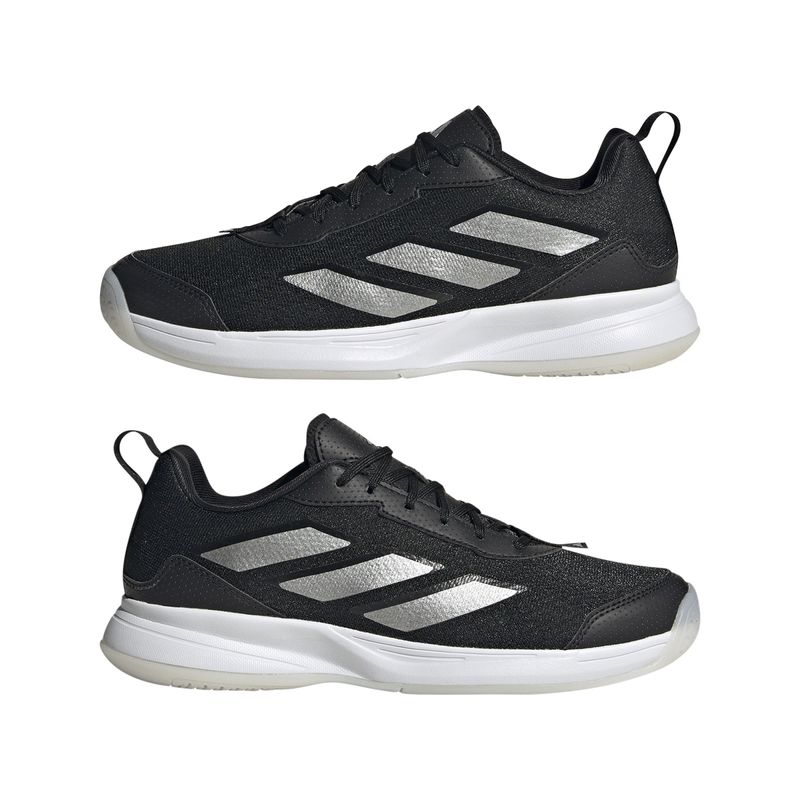 Tenis-adidas-para-mujer-Avaflash-para-tenis-color-negro.-Par-Laterales