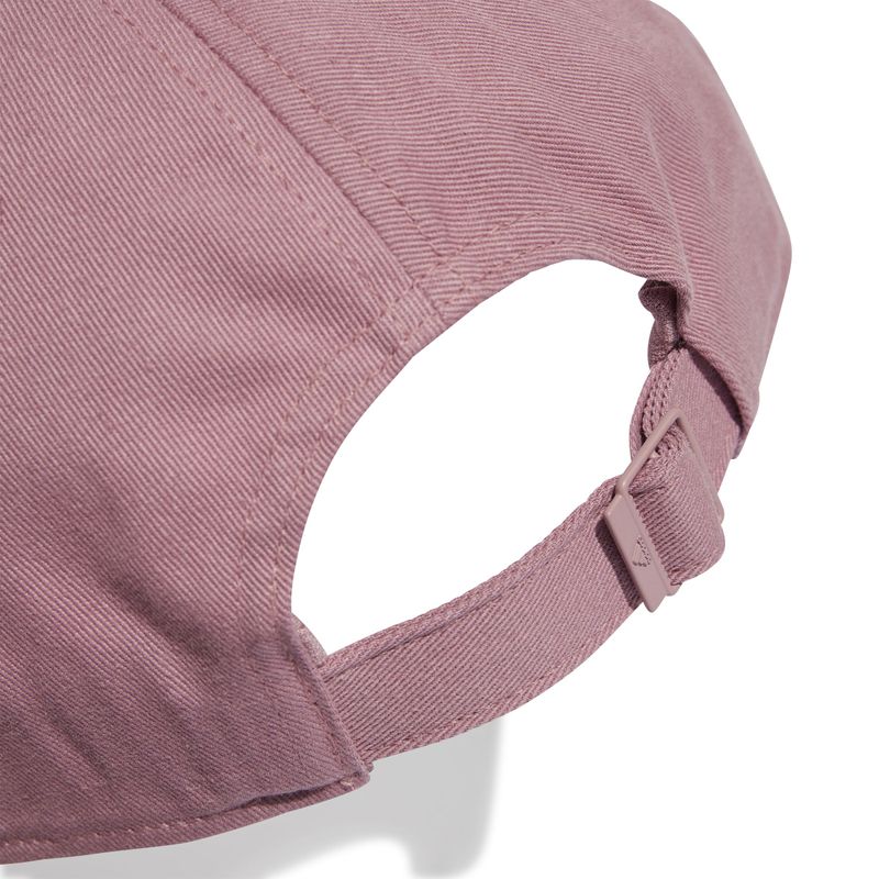 Gorra-adidas-para-hombre-Bball-3S-Cap-Ct-para-entrenamiento-color-rosado.-Detalle-1
