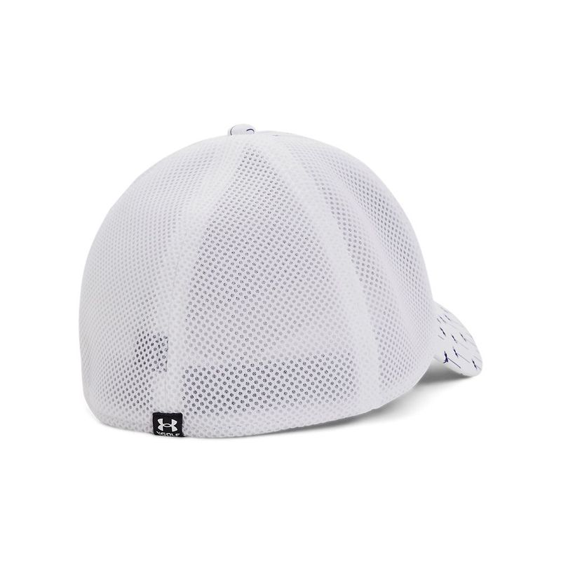 Gorra-under-armour-para-hombre-Iso-Chill-Driver-Mesh-para-golf-color-blanco.-Reverso-Sin-Modelo