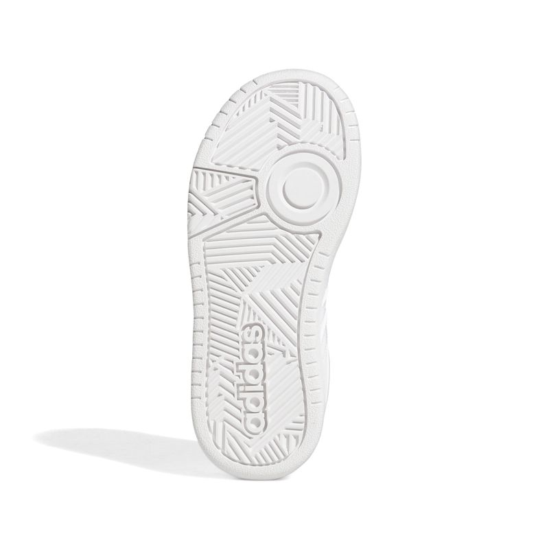 Tenis-adidas-para-niño-Hoops-3.0-K-para-moda-color-blanco.-Suela