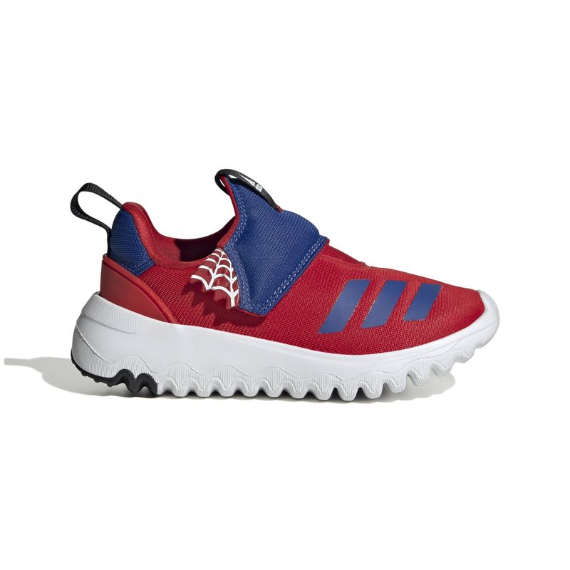 Tenis-adidas-para-niño-Suru365-Spider-Man-C-para-moda-color-azul.-Lateral-Externa-Derecha