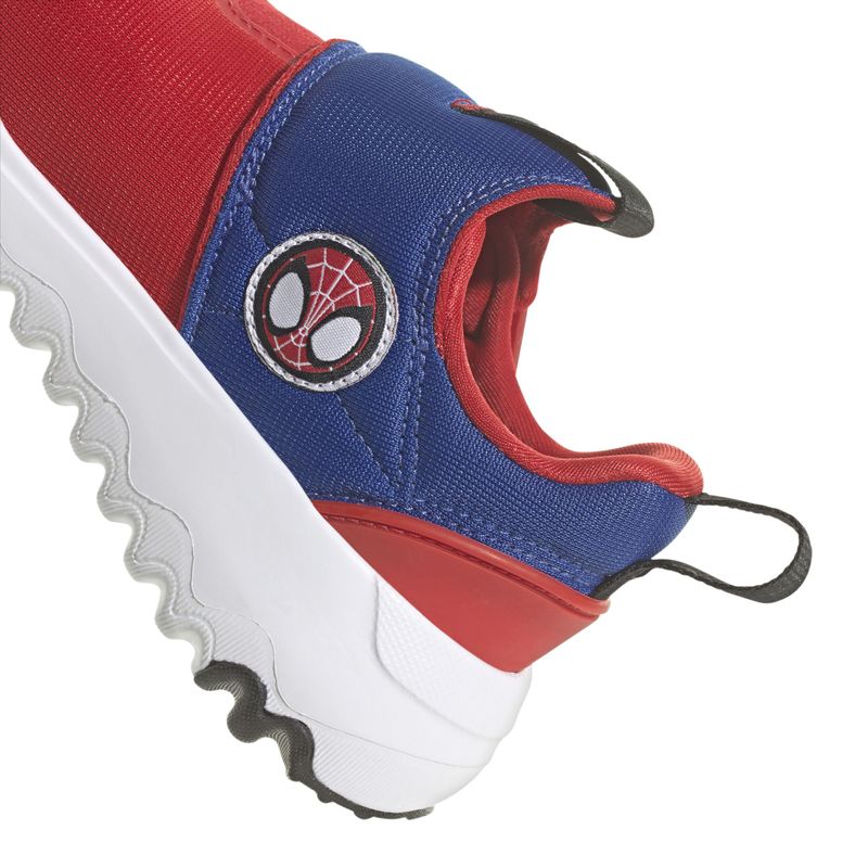 Tenis-adidas-para-niño-Suru365-Spider-Man-C-para-moda-color-azul.-Detalle-2
