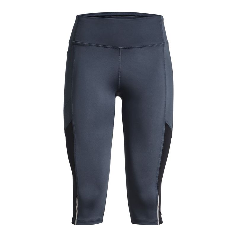 Licra-under-armour-para-mujer-Ua-Fly-Fast-Speed-Capri-para-correr-color-negro.-Frente-Sin-Modelo