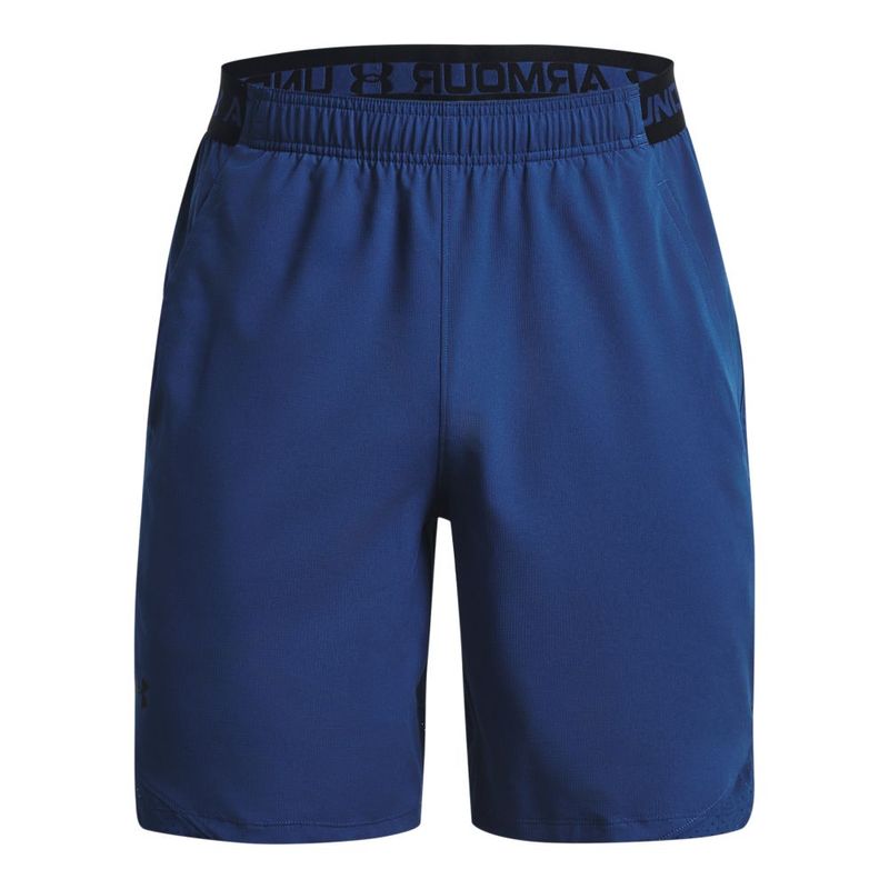 Pantaloneta-under-armour-para-hombre-Ua-Vanish-Woven-8In-Shorts-para-entrenamiento-color-azul.-Frente-Sin-Modelo
