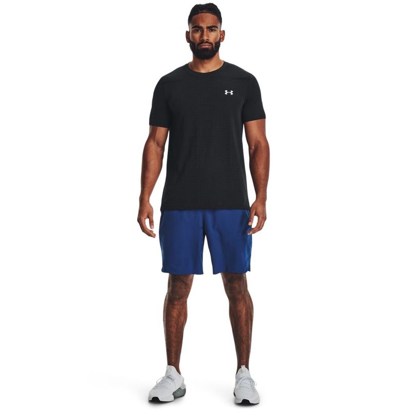 Pantaloneta-under-armour-para-hombre-Ua-Vanish-Woven-8In-Shorts-para-entrenamiento-color-azul.-Outfit-Completo