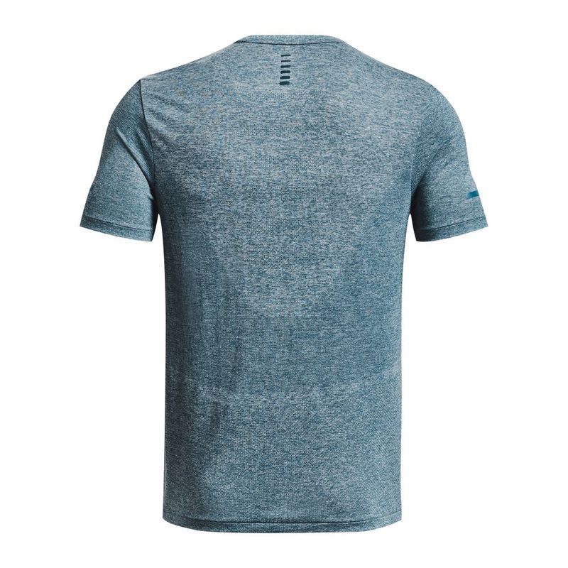 Camiseta-Manga-Corta-under-armour-para-hombre-Ua-Seamless-Stride-Ss-para-correr-color-azul.-Reverso-Sin-Modelo