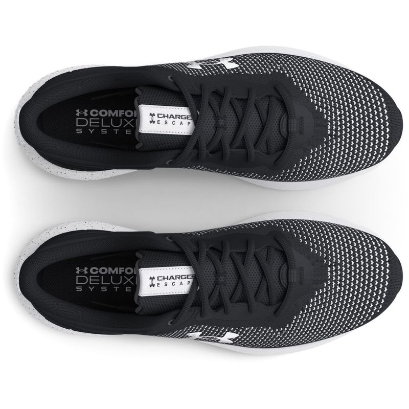 Tenis-under-armour-para-hombre-Ua-Charged-Escape-4-Knit-para-correr-color-negro.-Capellada