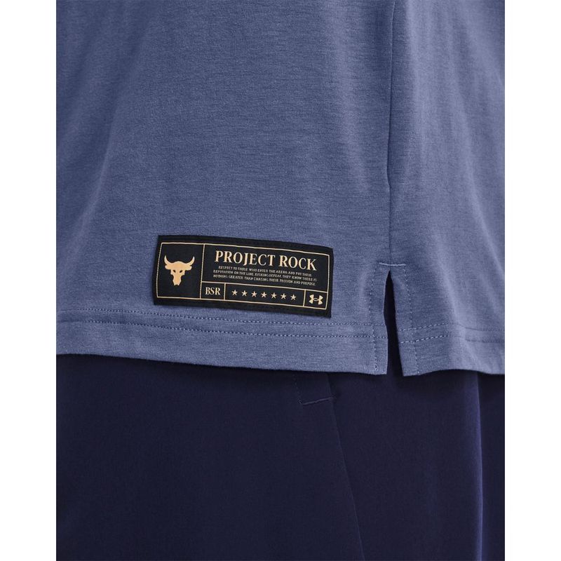 Camiseta-Manga-Corta-under-armour-para-hombre-Ua-Pjt-Rock-St-Ss-para-entrenamiento-color-azul.-Bolsillo