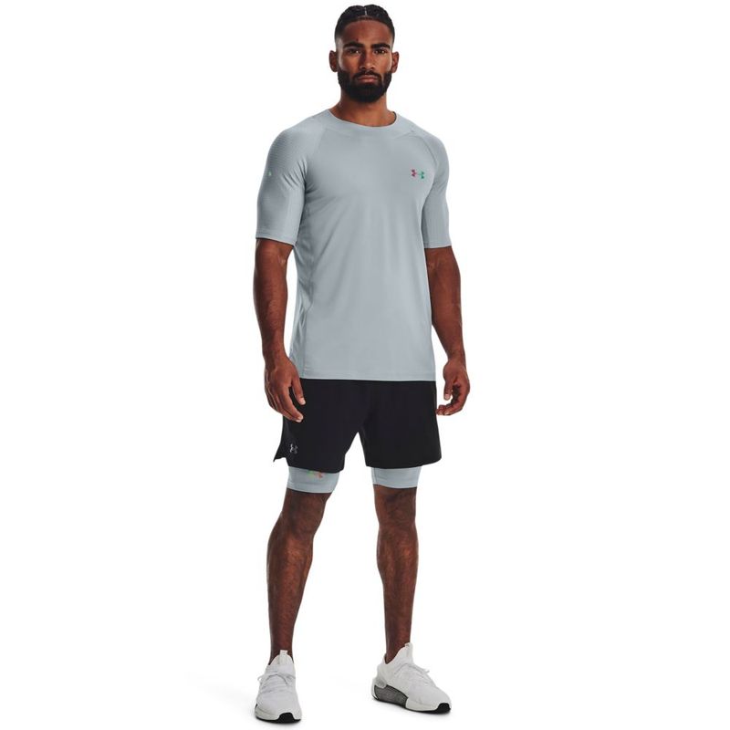 Pantaloneta-under-armour-para-hombre-Ua-Smartform-Rush-Lng-Shorts-para-entrenamiento-color-azul.-Outfit-Completo