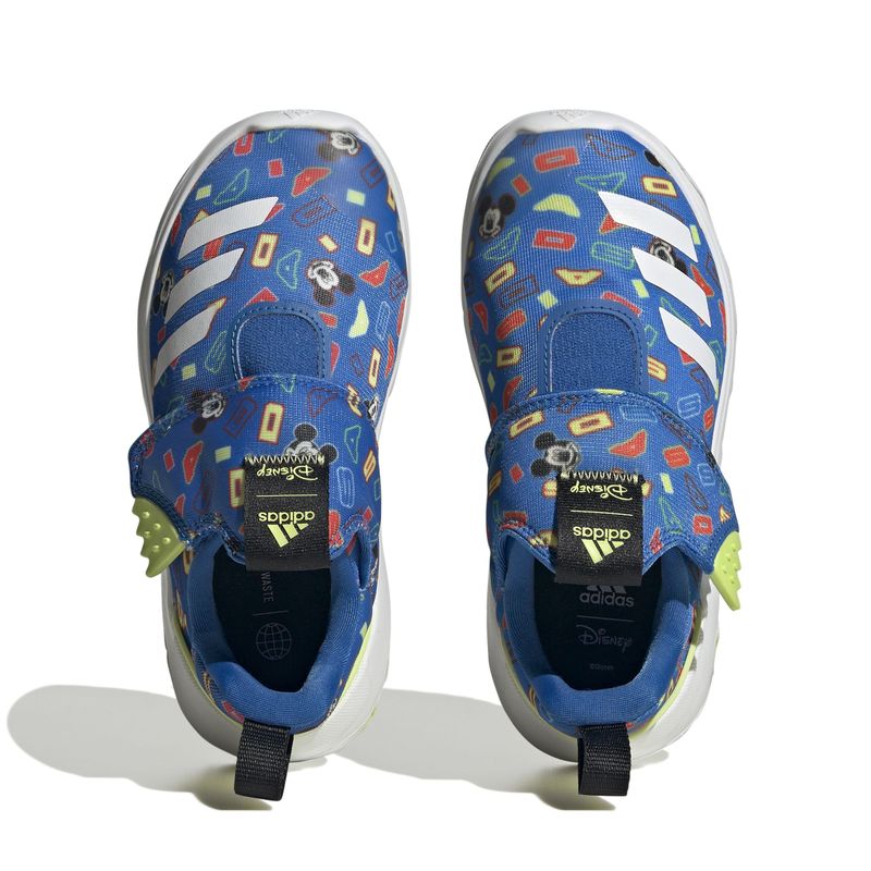 Tenis-adidas-para-niño-Suru365-Mickey-C-para-moda-color-azul.-Capellada