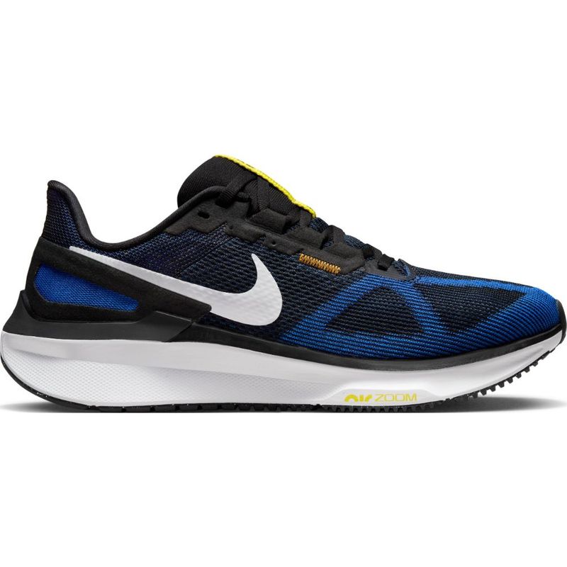 Tenis-nike-para-hombre-Nike-Air-Zoom-Structure-25-para-correr-color-negro.-Lateral-Externa-Derecha