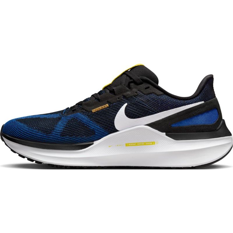 Tenis-nike-para-hombre-Nike-Air-Zoom-Structure-25-para-correr-color-negro.-Lateral-Interna-Derecha