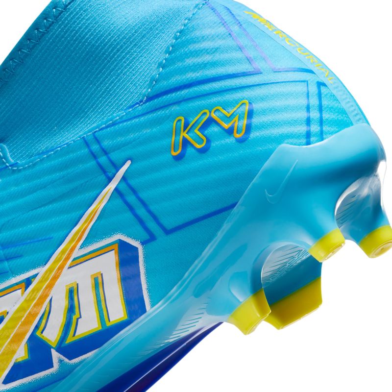 Guayos-nike-para-hombre-Zoom-Superfly-9-Acad-Km-Fg-Mg-para-futbol-color-azul.-Detalle-4