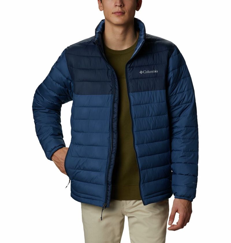 Columbia Powder Lite Jacket Chaqueta azul de hombre lifestyle Referencia:  1698001452 - prochampions