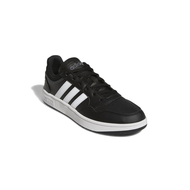Tenis-adidas-para-hombre-Hoops-3.0-para-moda-color-negro.-Borde-Externo