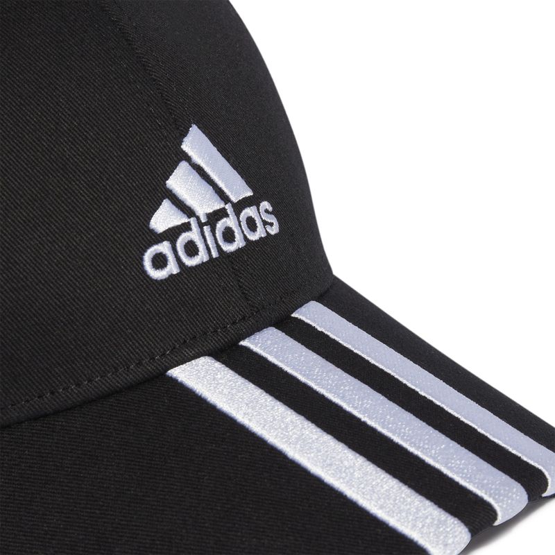 Gorra-adidas-para-hombre-Bball-3S-Cap-Ct-para-entrenamiento-color-negro.-Detalle-1