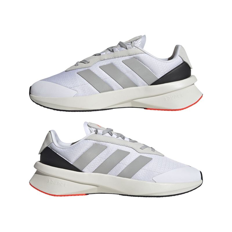 Tenis-adidas-para-hombre-Arya-para-moda-color-blanco.-Par-Laterales