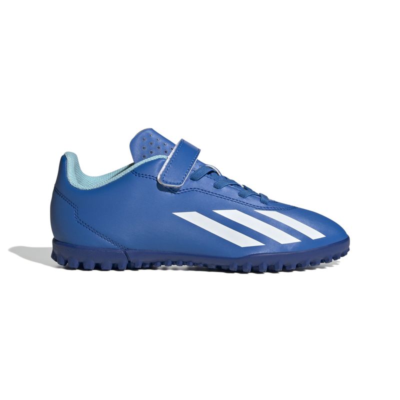 Adidas azules con verde para niño sale