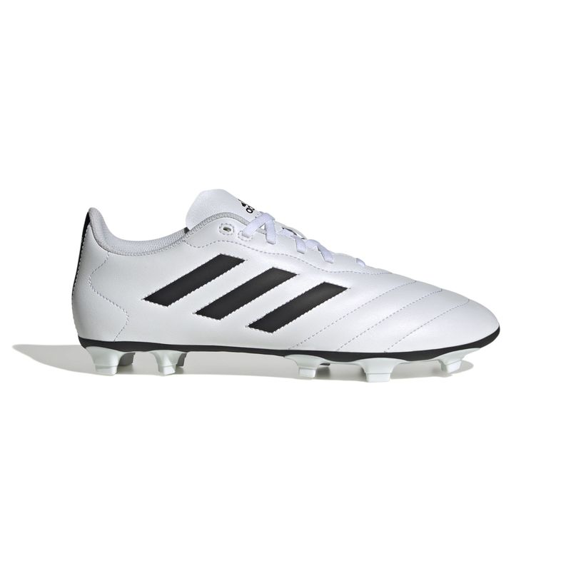 Guayos-adidas-para-hombre-Goletto-Viii-Fg-para-futbol-color-blanco.-Lateral-Externa-Derecha