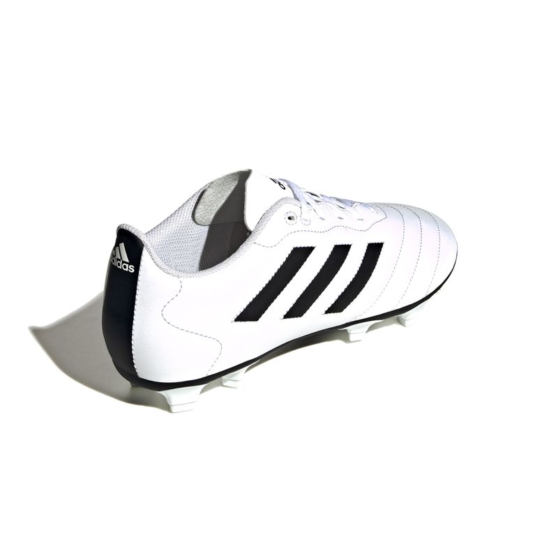 Guayos-adidas-para-hombre-Goletto-Viii-Fg-para-futbol-color-blanco.-Talon