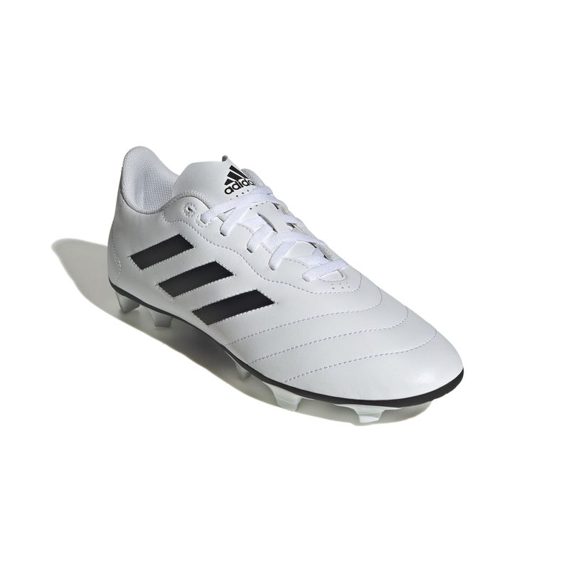 Guayos-adidas-para-hombre-Goletto-Viii-Fg-para-futbol-color-blanco.-Par-Alineados