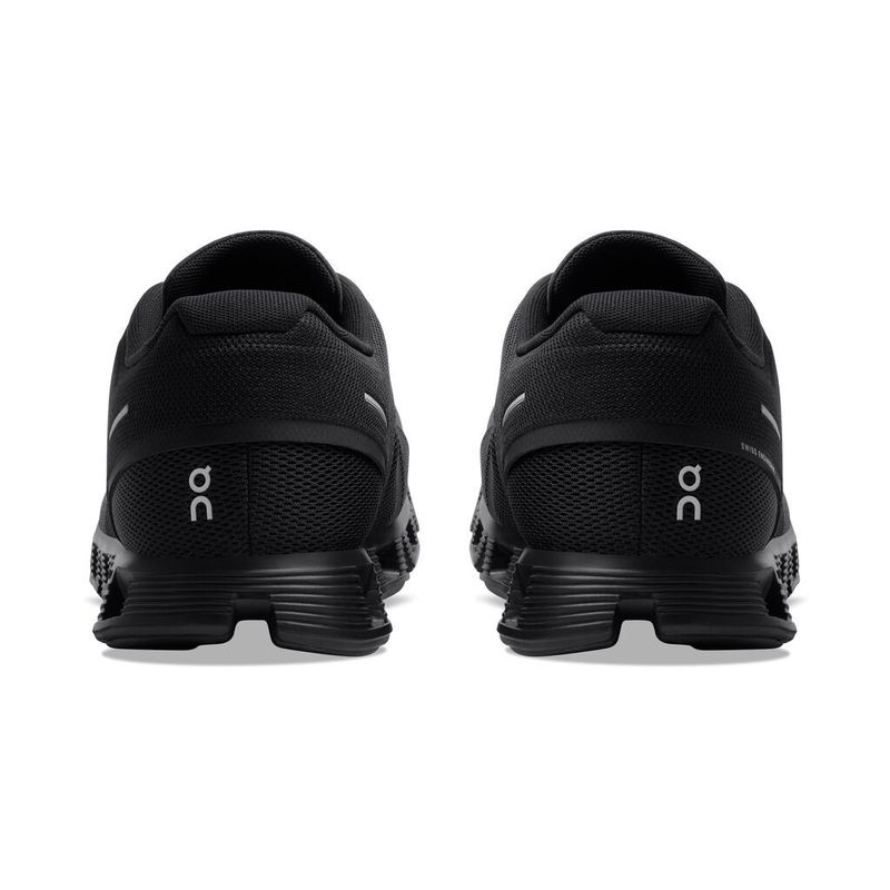 Tenis-on-para-hombre-Cloud-5-para-moda-color-negro.-Talon