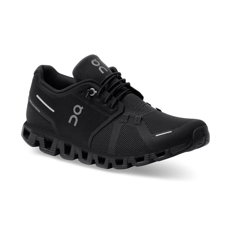 Tenis-on-para-hombre-Cloud-5-para-moda-color-negro.-Par-Alineados-
