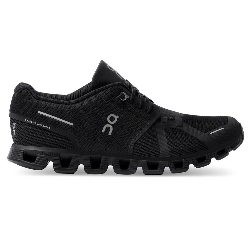 Tenis-on-para-hombre-Cloud-5-para-moda-color-negro.-Lateral-Externa-Derecha