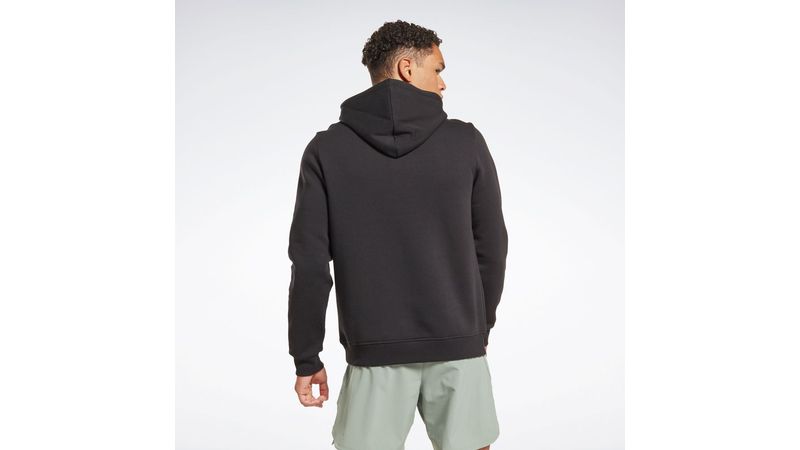 Polera Reebok Identity Fleece Stacked Logo Pullover Hombre