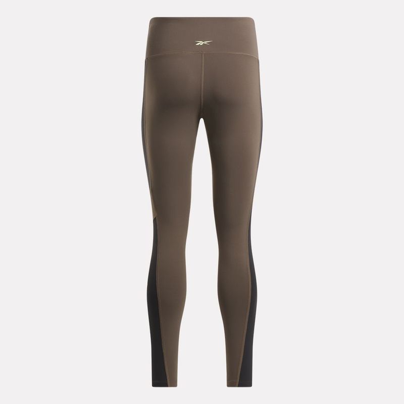 Licra-reebok-para-mujer-Lux-High-Waisted-Colorblock-Tight-para-entrenamiento-color-cafe.-Reverso-Sin-Modelo