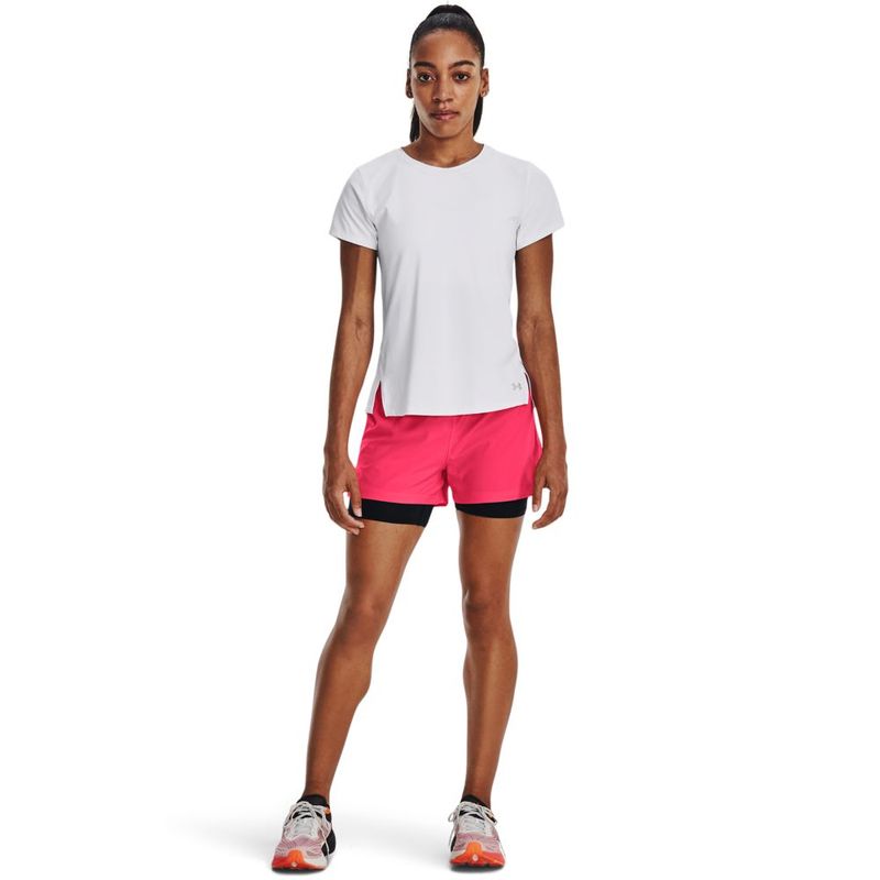 Camiseta-Manga-Corta-under-armour-para-mujer-Ua-Iso-para-correr-color-blanco.-Modelo-In-Action