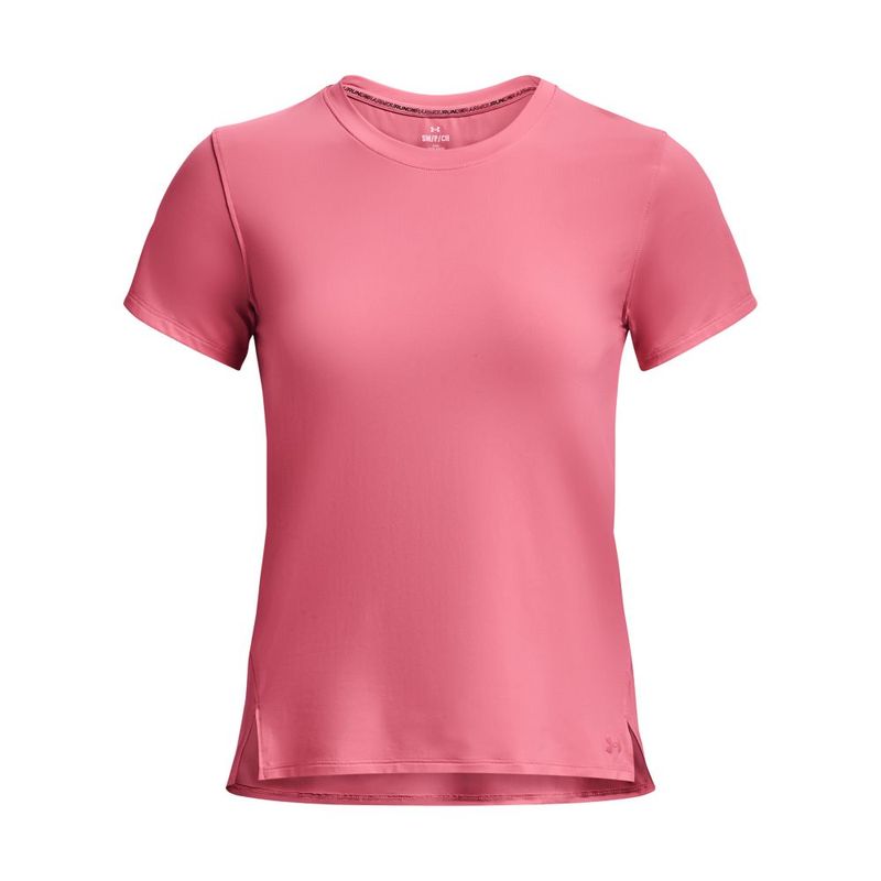 Camiseta-Manga-Corta-under-armour-para-mujer-Ua-Iso-para-correr-color-rosado.-Frente-Sin-Modelo