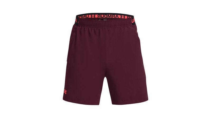 Pantalón de Fitness Under Armour Vanish Woven 6In Shorts Hombre Granate