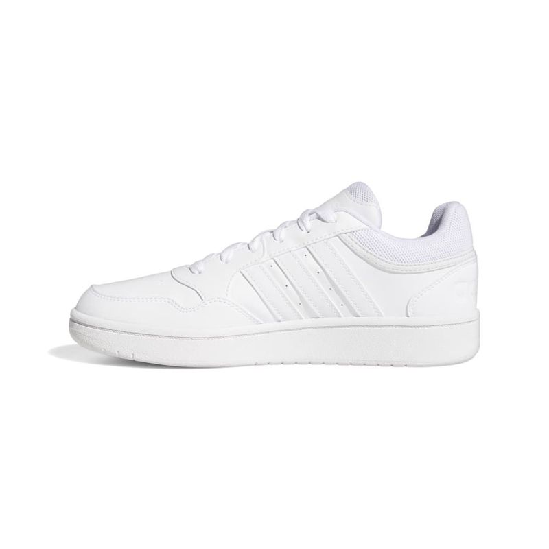 Tenis-adidas-para-mujer-Hoops-3.0-para-moda-color-blanco.-Lateral-Interna-Izquierda