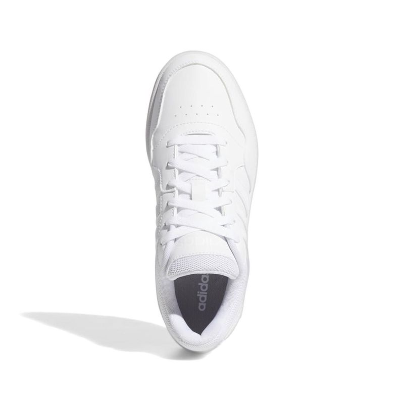 Tenis-adidas-para-mujer-Hoops-3.0-para-moda-color-blanco.-Capellada