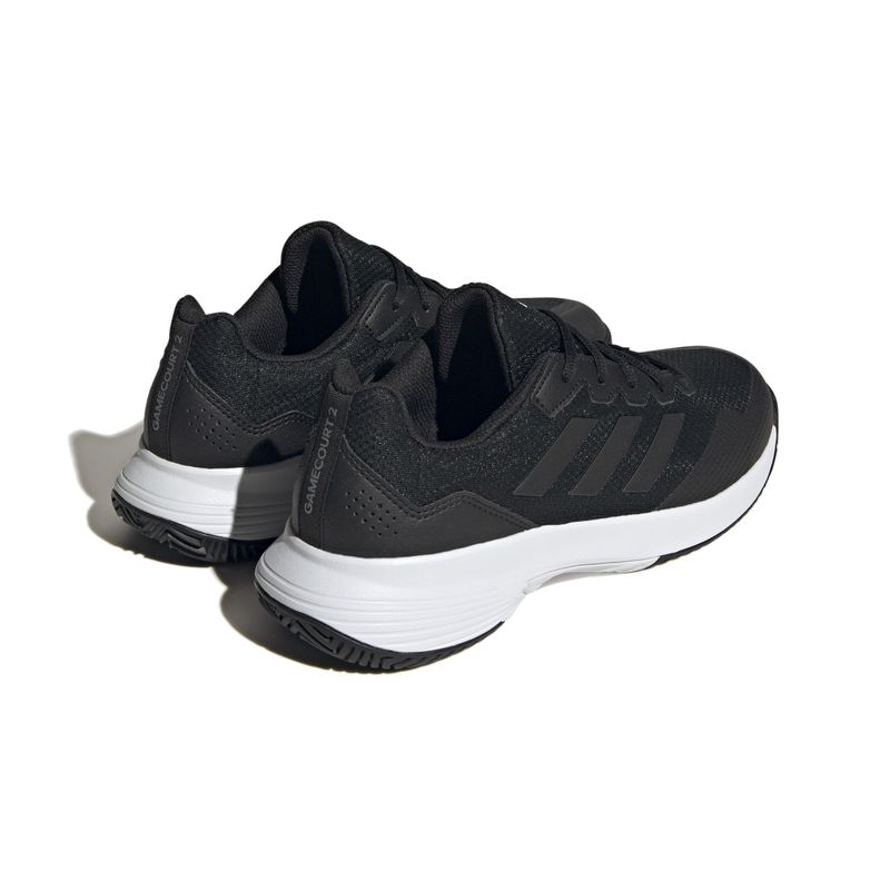 Tenis-adidas-para-hombre-Gamecourt-2-M-para-tenis-color-negro.-Talon