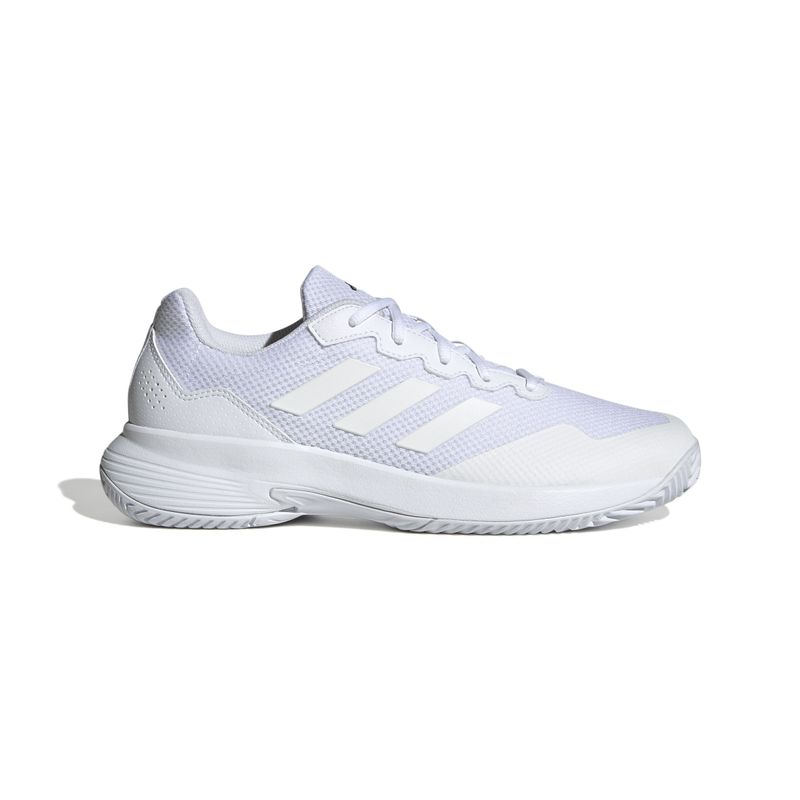 Tenis-adidas-para-hombre-Gamecourt-2-M-para-tenis-color-blanco.-Lateral-Externa-Derecha