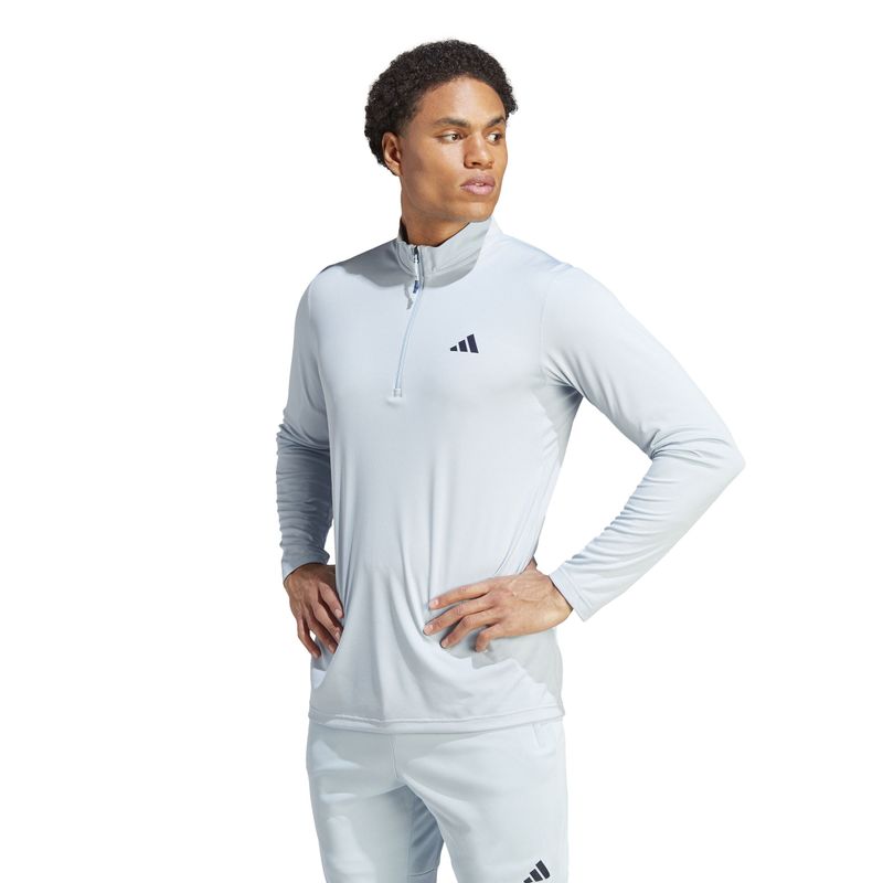 Buzo adidas gris para hombre sales