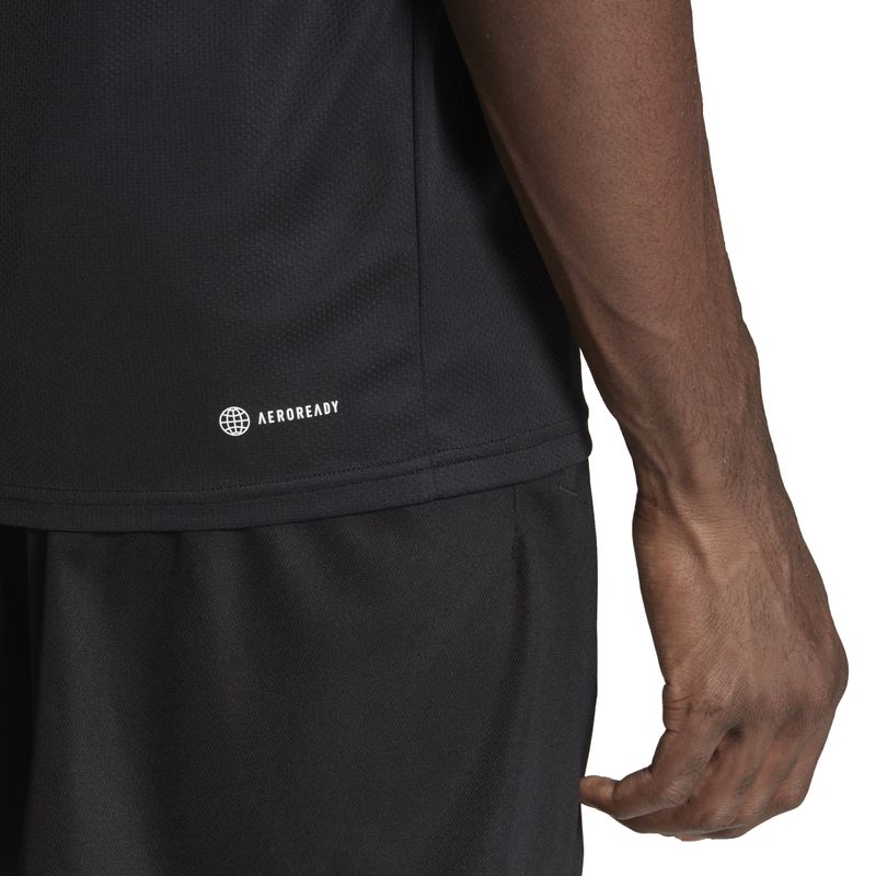 Camiseta-Manga-Corta-adidas-para-hombre-Tr-Es-Base-3S-T-para-entrenamiento-color-negro.-Detalle-2