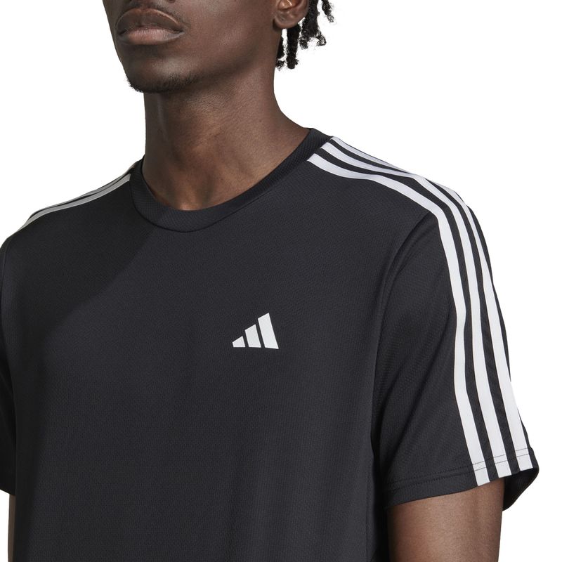 Camiseta-Manga-Corta-adidas-para-hombre-Tr-Es-Base-3S-T-para-entrenamiento-color-negro.-Detalle-3