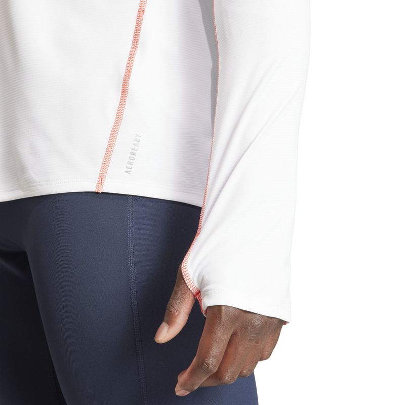 Camiseta-Manga-Larga-adidas-para-hombre-Az-L-Ls-M-para-correr-color-blanco.-Detalle-3