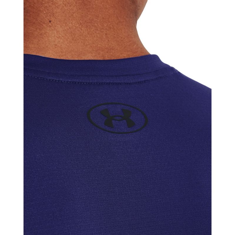 Camiseta-Manga-Corta-under-armour-para-hombre-Ua-Tech-Vent-Ss-para-entrenamiento-color-azul.-Detalle-2